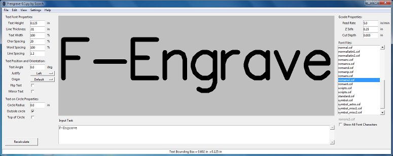 engraving software g code